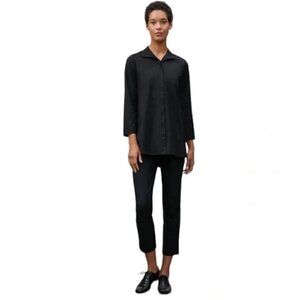 Lafayette 148 New York Lexington Jodhpur Black Ankle Cropped Pants